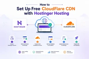 How to Set Up Free CloudFlare CDN with Hostinger Hosting