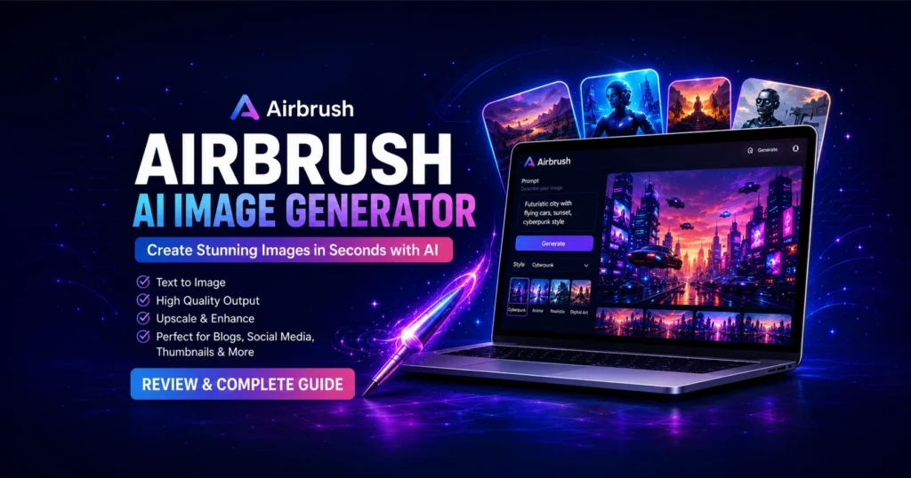 Airbrush - AI Image Generator-AppSumo Lifetime Content Marketing Software Tools -Best Deal Pilot