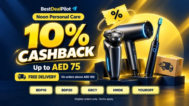 Best Noon Electronic Personal Care Coupon Code Cashback